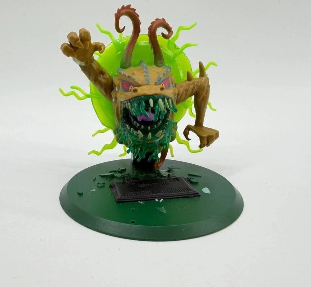 Rick and Morty Monster Figure Loot Crate 2018 Cartoon Network Display